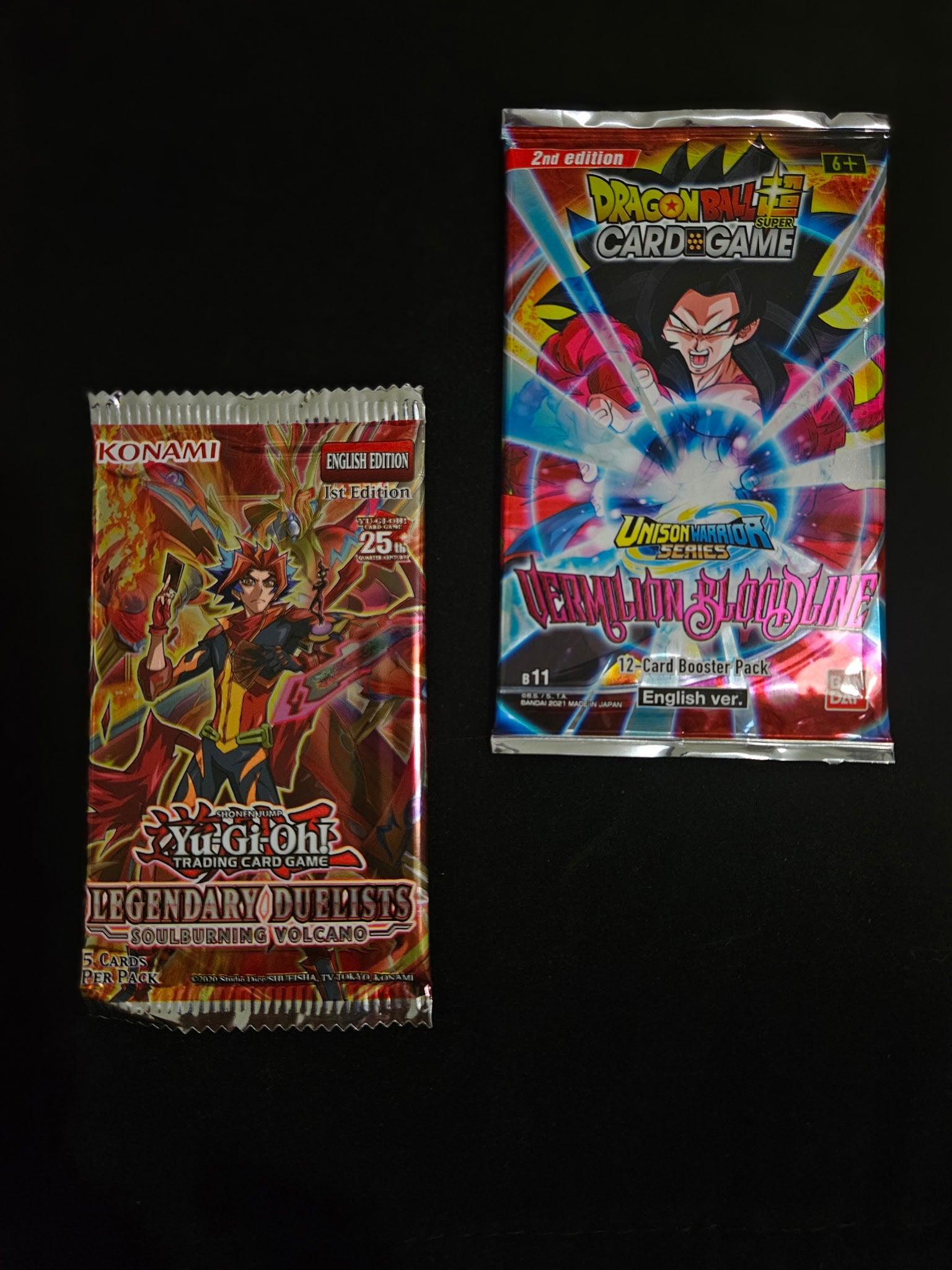 Mystery manga box with starter deck