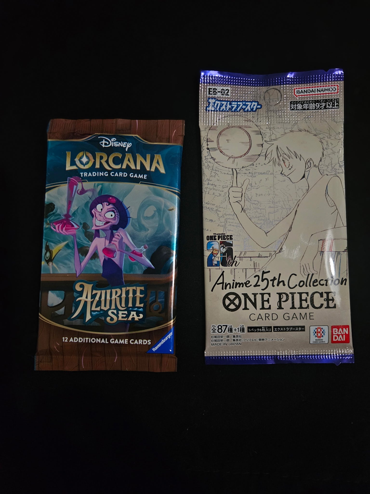 Mystery manga box with starter deck