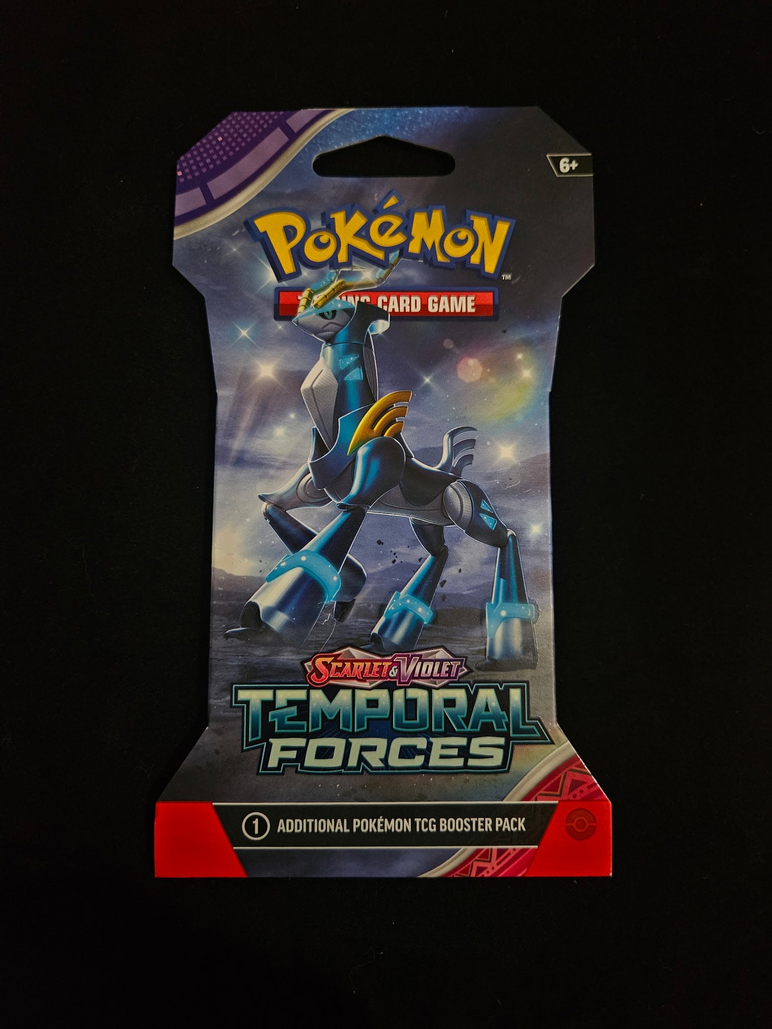 Mystery manga box with a booster pack