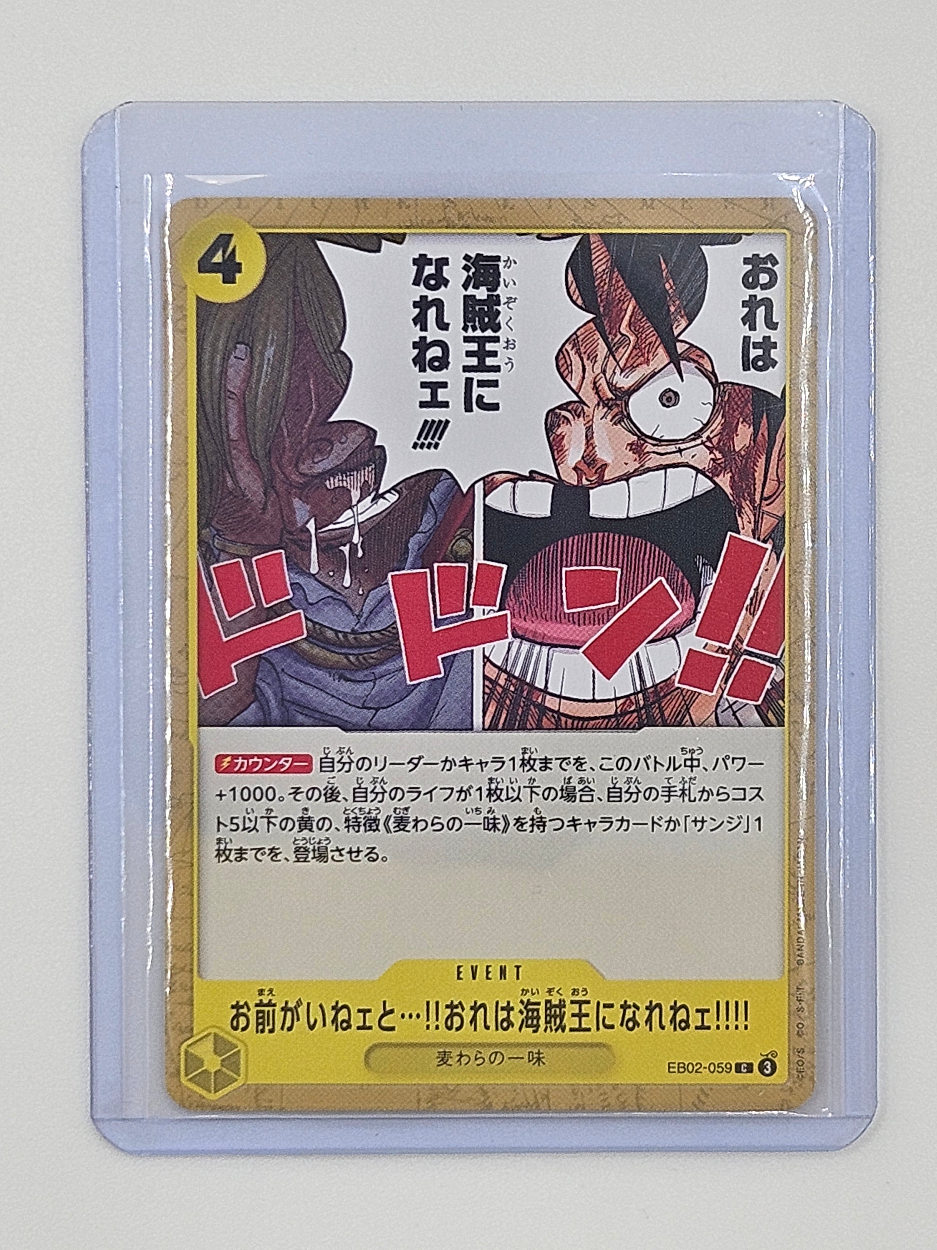 Without Your Help I Can't Become The King of the Pirates