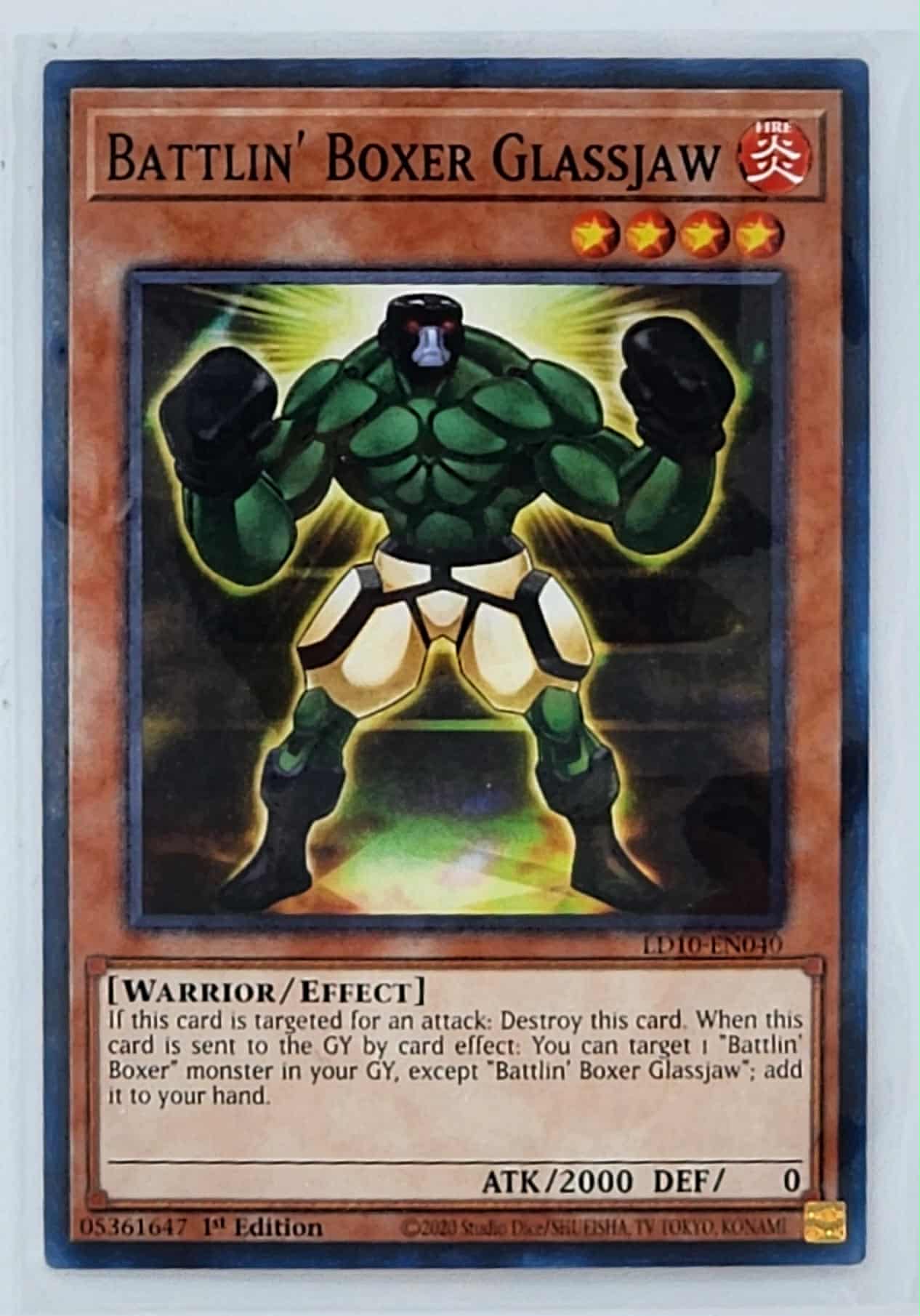 Battlin' Boxer Glassjaw