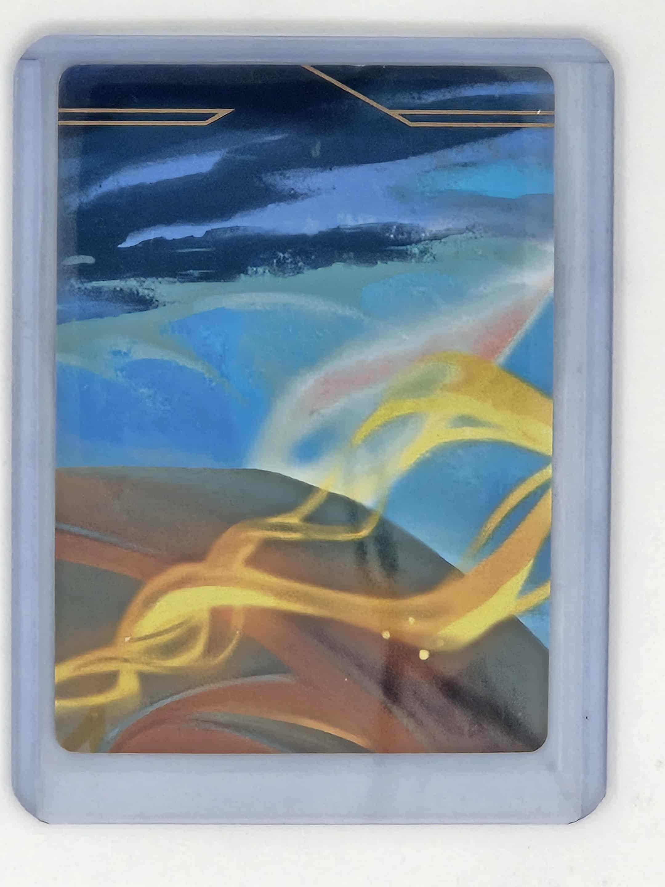 Azurite Sea Center Bottom Puzzle Piece